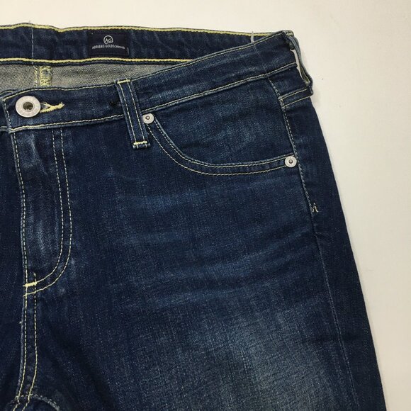 AG ADRIANO GOLDSCHMIED Medium/Dark Wash 5 Pocket The Legging Super Skinny Jeans - Picture 6 of 11